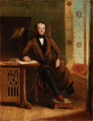 Portret van William Wailes, c.1845